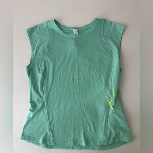 Lululemon Green Fitted Tank